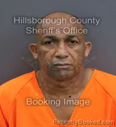 Mugshot of Emiliano Paredes De Los Santo booked in Hillsborough County, Florida on September 11, 2026