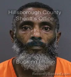 Mugshot of Floyd Christopher Rivers booked in Hillsborough County, Florida on September 11, 2026