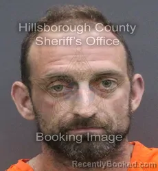 Mugshot of Samuel Ross Guarino booked in Hillsborough County, Florida on September 12, 2026