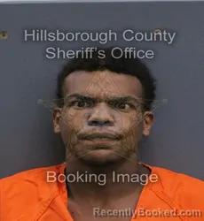 Mugshot of Ivan Gabriel Sinisterra booked in Hillsborough County, Florida on September 12, 2026