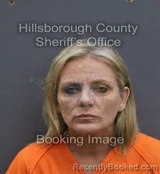 Mugshot of Brandy Dawn Boone booked in Hillsborough County, Florida on September 12, 2026