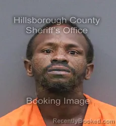 Mugshot of Zachariah Xavier Roberts booked in Hillsborough County, Florida on September 12, 2026