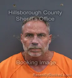 Mugshot of Bruce Walker booked in Hillsborough County, Florida on September 12, 2026