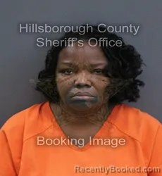 Mugshot of Laticia Ann Woods booked in Hillsborough County, Florida on September 12, 2026
