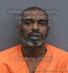 Mugshot of Curtis Lavon Rivers booked in Hillsborough County, Florida on September 12, 2026