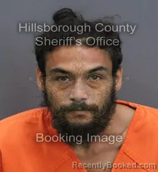 Mugshot of Felix Alexander Rios booked in Hillsborough County, Florida on September 12, 2026