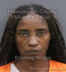 Mugshot of Rebecca Angel Galette booked in Hillsborough County, Florida on September 12, 2026