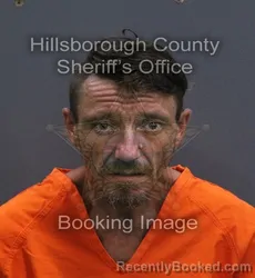 Mugshot of Andrew Franklin Everett booked in Hillsborough County, Florida on September 12, 2026