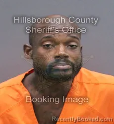 Mugshot of Jeraile Leron Sanders booked in Hillsborough County, Florida on September 12, 2026
