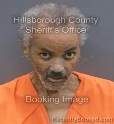 Mugshot of Clint Hudson booked in Hillsborough County, Florida on September 12, 2026