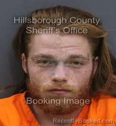 Mugshot of Devin Zachary Howard booked in Hillsborough County, Florida on September 13, 2026