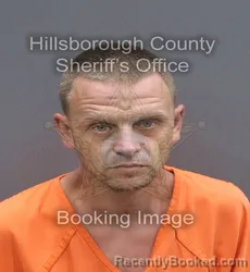 Mugshot of Robert Michael Martin booked in Hillsborough County, Florida on September 13, 2026