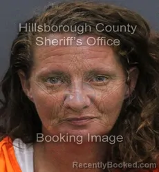 Mugshot of Amber Nichole Rand booked in Hillsborough County, Florida on September 13, 2026