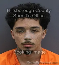 Mugshot of Juan Armando Jose Martinez booked in Hillsborough County, Florida on September 13, 2026
