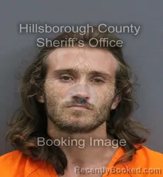 Mugshot of Joshua Nolund Cardosa booked in Hillsborough County, Florida on September 13, 2026