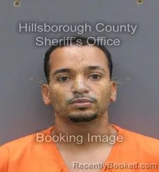 Mugshot of Yeison Jose Urena Robinson booked in Hillsborough County, Florida on September 13, 2026
