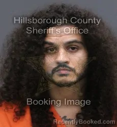 Mugshot of Nicholas H Bush booked in Hillsborough County, Florida on September 13, 2026