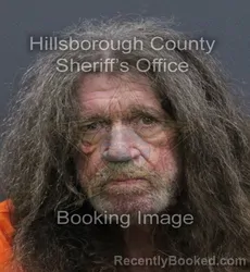 Mugshot of Robert Lee Hukle booked in Hillsborough County, Florida on September 14, 2026