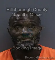 Mugshot of Robert Tyrone Wax booked in Hillsborough County, Florida on September 14, 2026