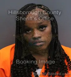 Mugshot of Antoinesha Bianca Dukes booked in Hillsborough County, Florida on September 14, 2026