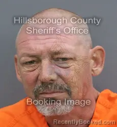 Mugshot of Michael A Simon booked in Hillsborough County, Florida on September 14, 2026