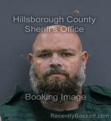 Mugshot of Anthony Nicholas Jenkins booked in Hillsborough County, Florida on September 14, 2026
