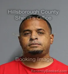 Mugshot of Jeffrey Rodriguez booked in Hillsborough County, Florida on September 14, 2026