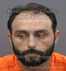 Mugshot of Vincent Steven John booked in Hillsborough County, Florida on September 14, 2026