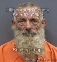 Mugshot of Richard Killebrew booked in Hillsborough County, Florida on September 14, 2026