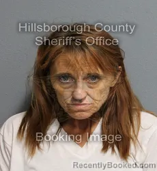 Mugshot of Jennifer Denise Copeland booked in Hillsborough County, Florida on September 14, 2026