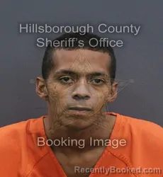 Mugshot of Christopher Dewayne Blue booked in Hillsborough County, Florida on September 14, 2026