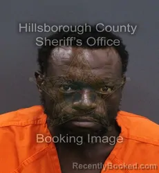 Mugshot of Horace Maurice Bellamy booked in Hillsborough County, Florida on September 14, 2026
