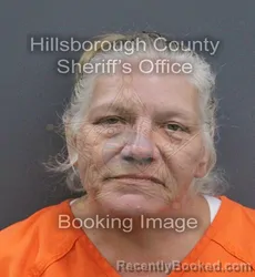 Mugshot of Spring Crystal Smiley booked in Hillsborough County, Florida on September 14, 2026