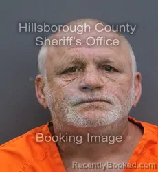 Mugshot of Stephen Richard Sawyer booked in Hillsborough County, Florida on September 14, 2026