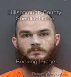 Mugshot of Nathan Michael Smith booked in Hillsborough County, Florida on September 15, 2026