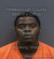 Mugshot of Patrick Leshawn Hampton booked in Hillsborough County, Florida on September 15, 2026