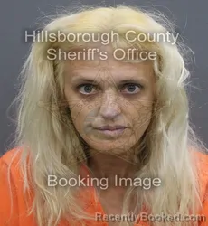 Mugshot of Danielle Kazh Zybach booked in Hillsborough County, Florida on September 15, 2026