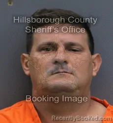 Mugshot of Yasmany Mesa Leiva booked in Hillsborough County, Florida on September 15, 2026