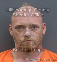 Mugshot of Corey Bryan Acor booked in Hillsborough County, Florida on September 15, 2026
