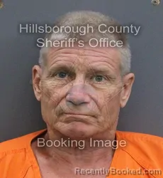 Mugshot of Daniel Howard Gaisbauer booked in Hillsborough County, Florida on September 15, 2026