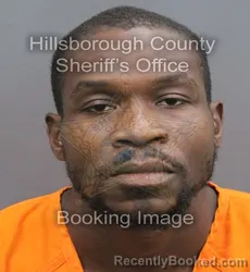 Mugshot of Marcus Kareem Bennett booked in Hillsborough County, Florida on September 15, 2026