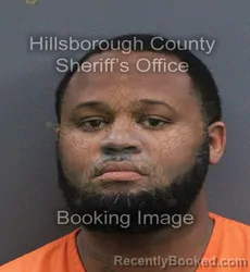 Mugshot of Phillip Jamar Mitchell booked in Hillsborough County, Florida on September 15, 2026