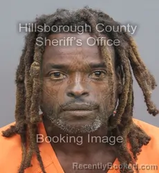Mugshot of Otano A Leggett booked in Hillsborough County, Florida on September 15, 2026