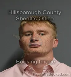 Mugshot of Carson Foster booked in Hillsborough County, Florida on September 15, 2026