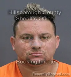Mugshot of Fidel Ernesto Fonte Duany booked in Hillsborough County, Florida on September 15, 2026