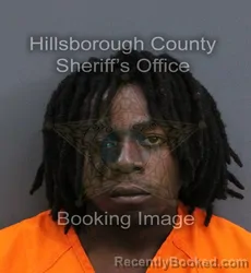 Mugshot of Elijah Jurel Brown booked in Hillsborough County, Florida on September 15, 2026
