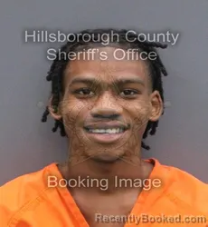 Mugshot of Antonio Levonce Holmes booked in Hillsborough County, Florida on September 16, 2026