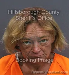 Mugshot of Elizabeth Jean Brockman booked in Hillsborough County, Florida on September 16, 2026