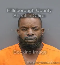 Mugshot of Davan Rashad Williams booked in Hillsborough County, Florida on September 16, 2026