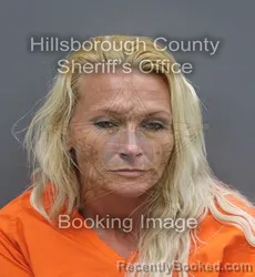 Mugshot of Stacia Tonette Wilson booked in Hillsborough County, Florida on September 16, 2026